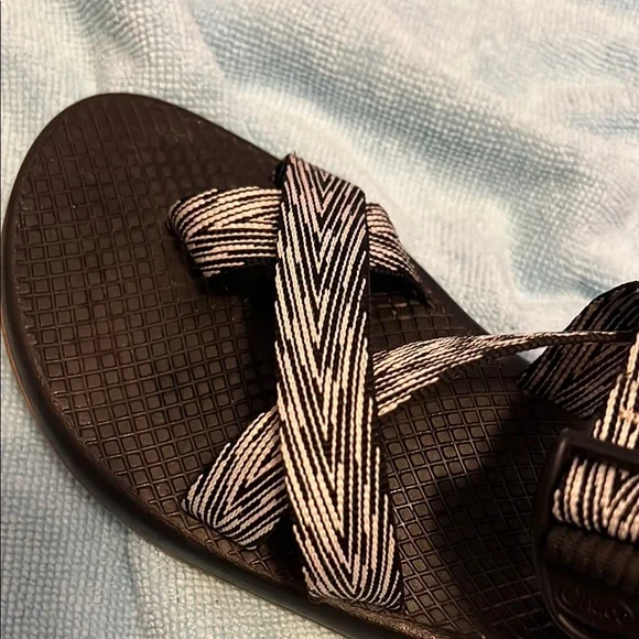 Chaco Black and White Sandals - Picture 7 of 7